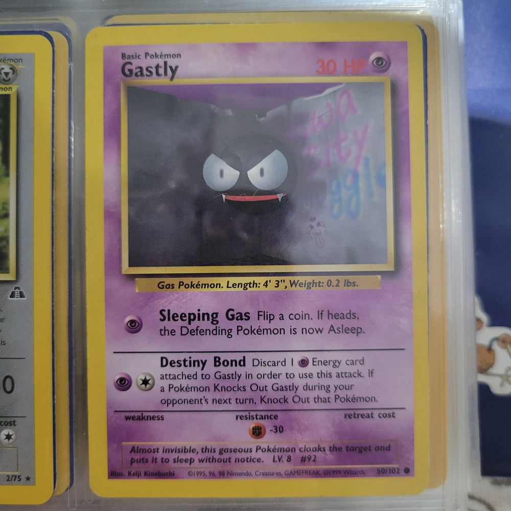 Pokemon Card Gastly